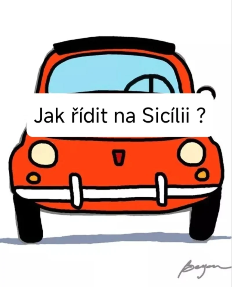 JAK ŘÍDIT AUTO NA SICÍLII ?